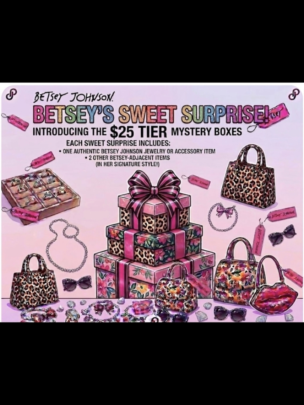Betsey Johnson Kitsch Couture - Sweet Surprises! $25 Tier Mystery Boxes